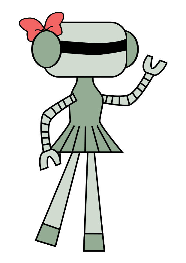 robot Målarbild robot
