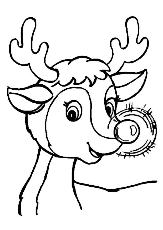 rudolf med rA¶da mulen Målarbild rudolf med rA¶da mulen