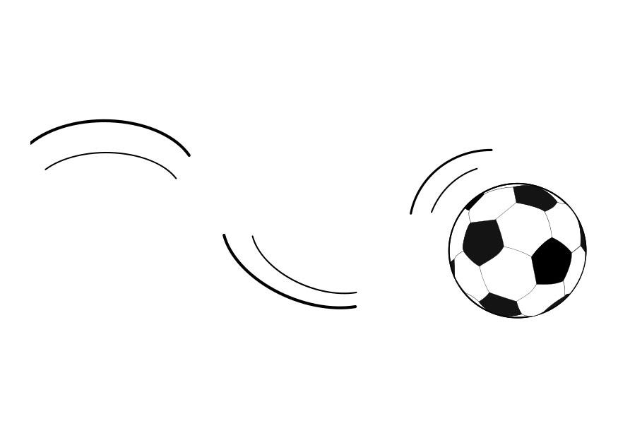 rullande boll Målarbild rullande boll