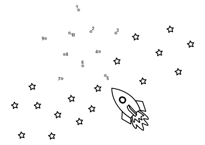 rymd Målarbild rymd
