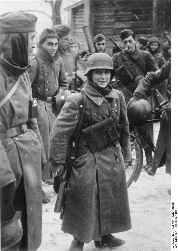 ryssland - 15-A¥rig soldat med franska legionen Foto ryssland - 15-A¥rig soldat med franska legionen
