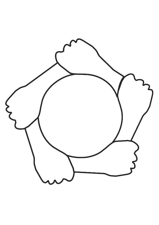 samarbete Målarbild samarbete