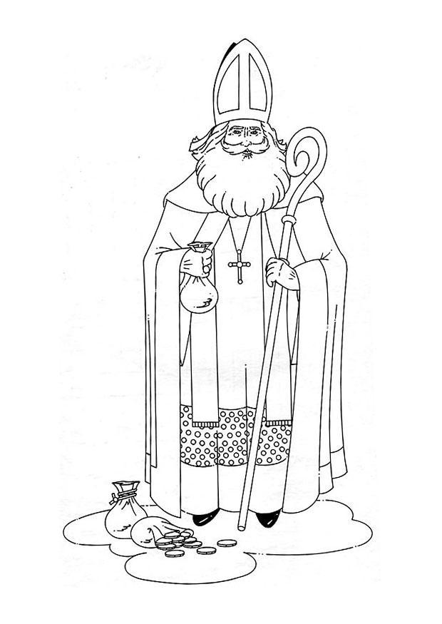 sankt nikolas Målarbild sankt nikolas