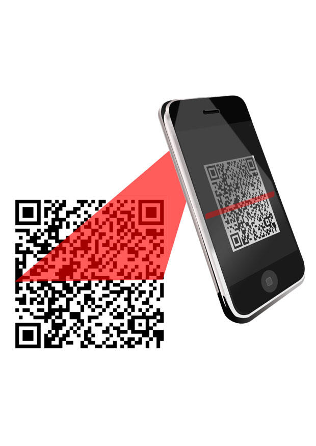 scanna qr med en smartphone bild scanna qr med en smartphone