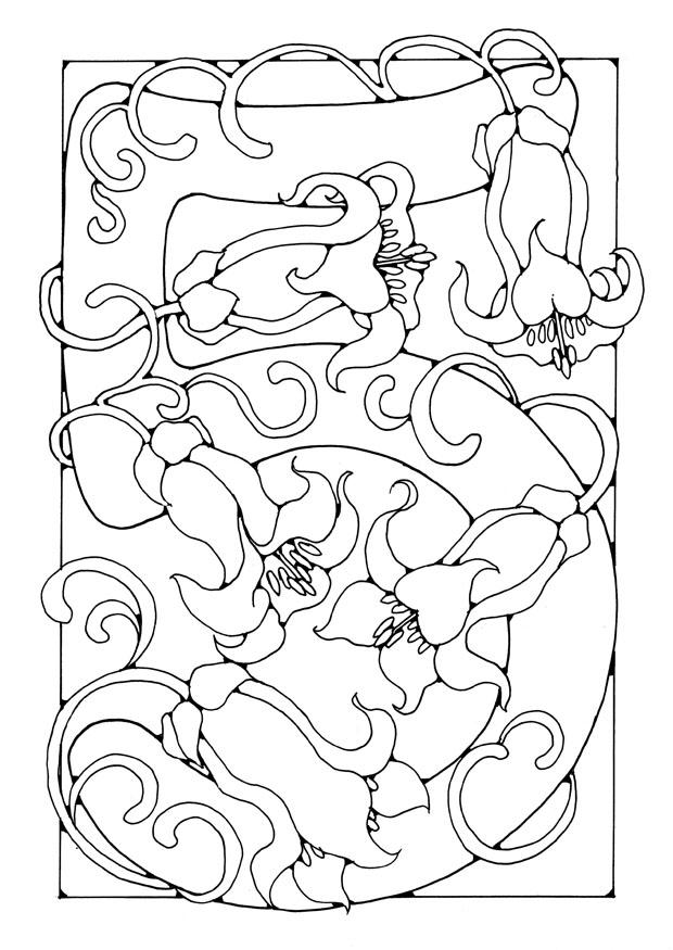 siffra - 5 Målarbild siffra - 5