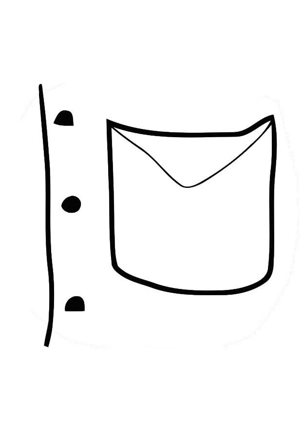 Målarbild skjortficka