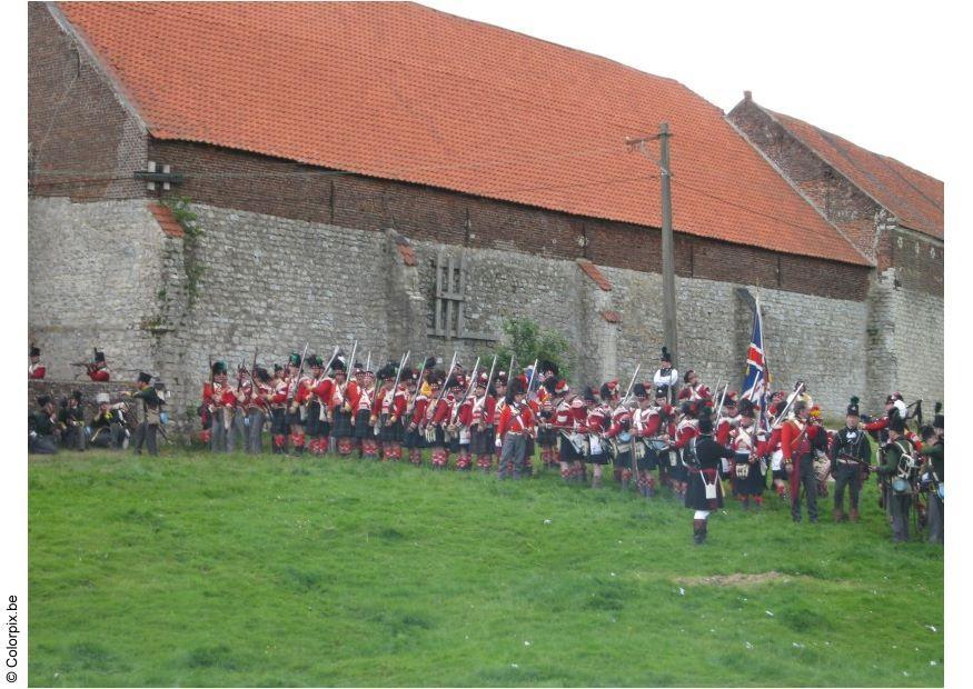 slaget vid waterloo Foto slaget vid waterloo