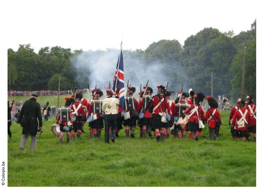 slaget vid waterloo Foto slaget vid waterloo