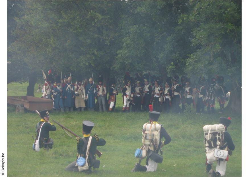 slaget vid waterloo Foto slaget vid waterloo