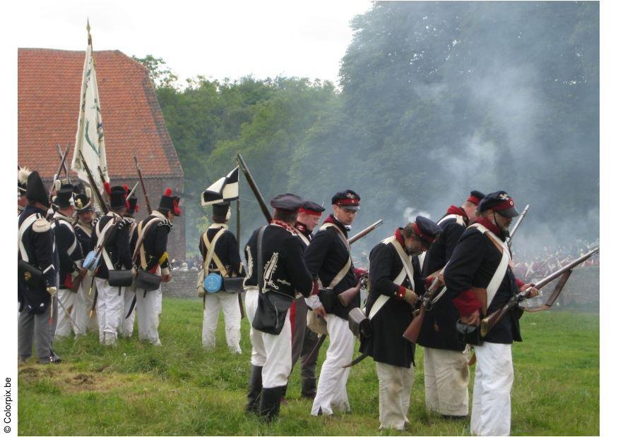 slaget vid waterloo Foto slaget vid waterloo