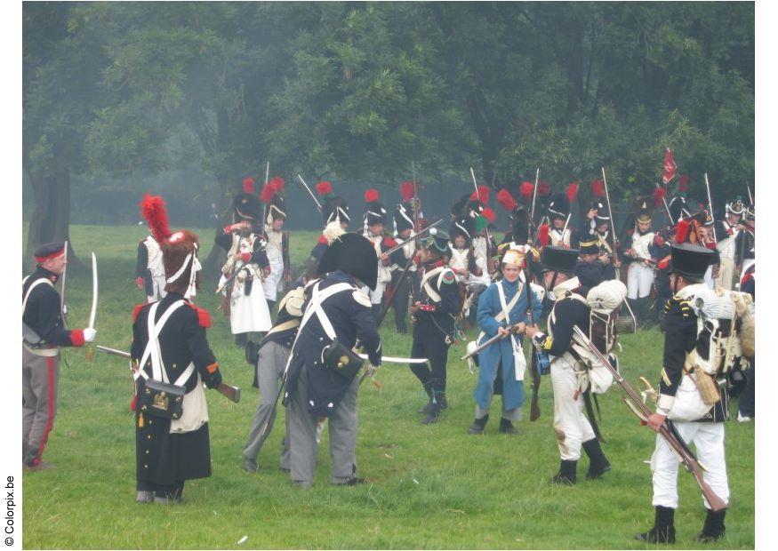 Foto slaget vid waterloo