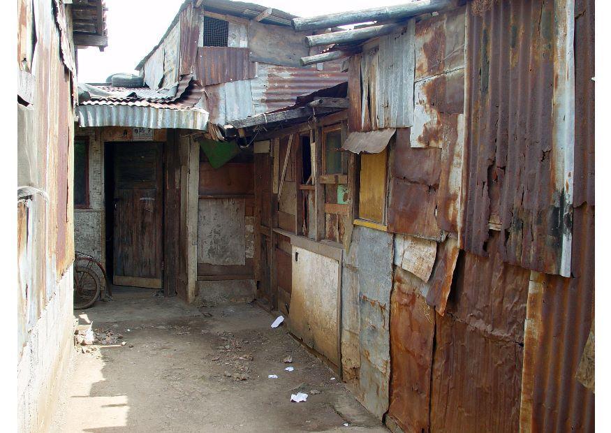 slum i jakarta Foto slum i jakarta