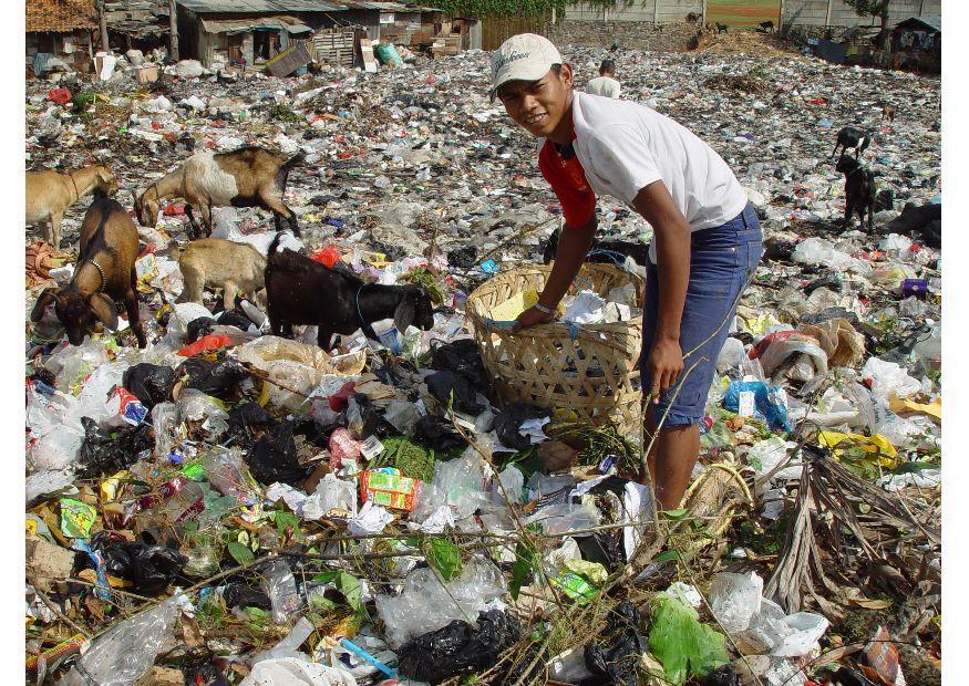 slum i jakarta Foto slum i jakarta