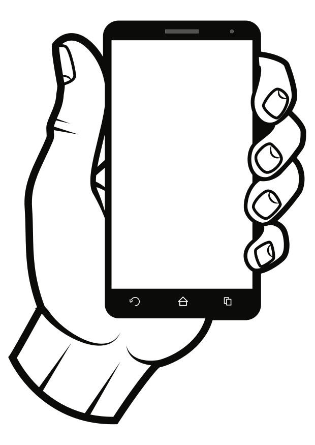 smartphone Målarbild smartphone