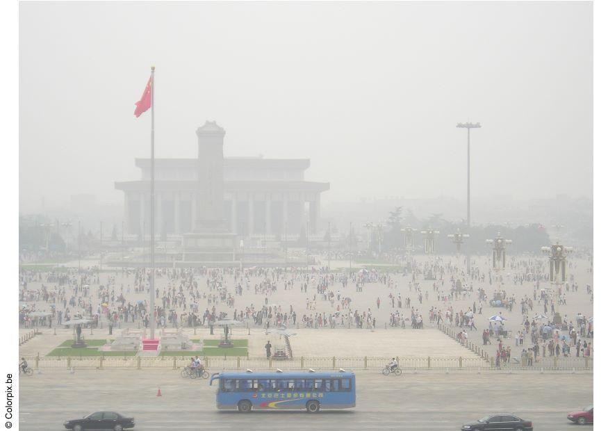 Foto smog i beijing