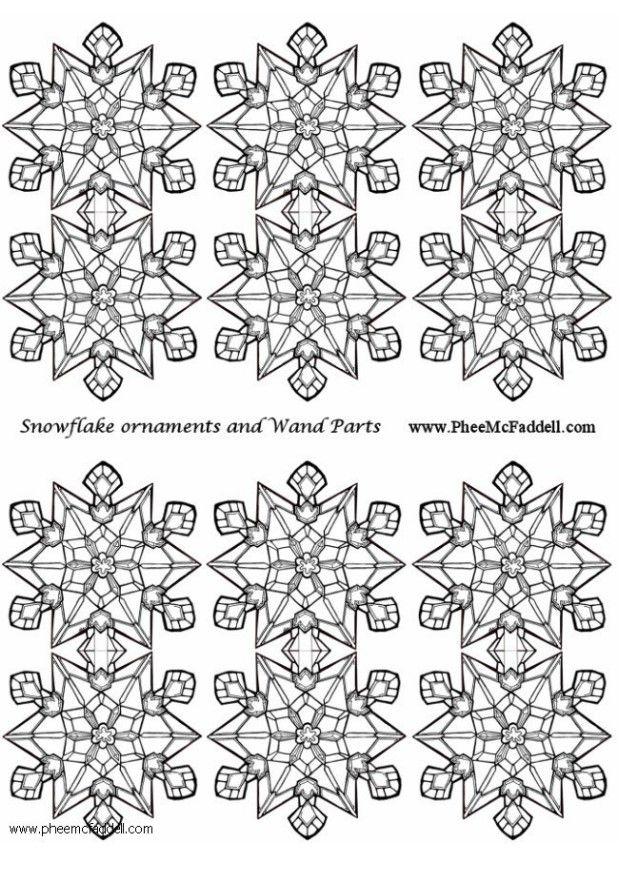 snA¶flinga dekoration - liten Hantverk snA¶flinga dekoration - liten
