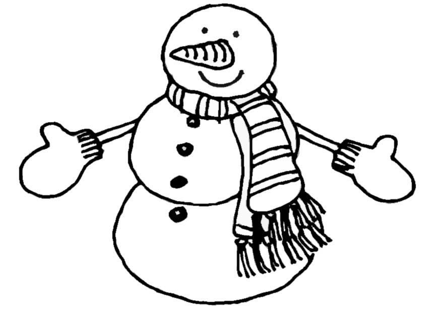 snA¶gubbe Målarbild snA¶gubbe