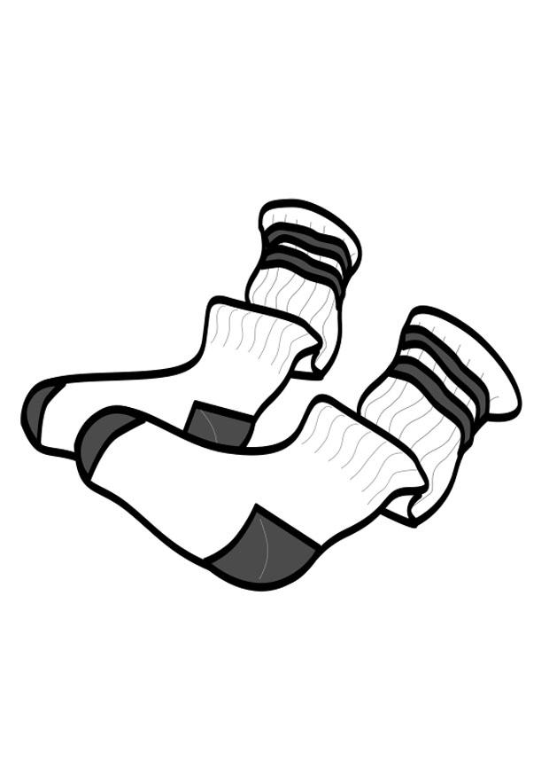 sockar Målarbild sockar