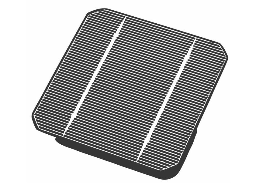 solpanel Målarbild solpanel