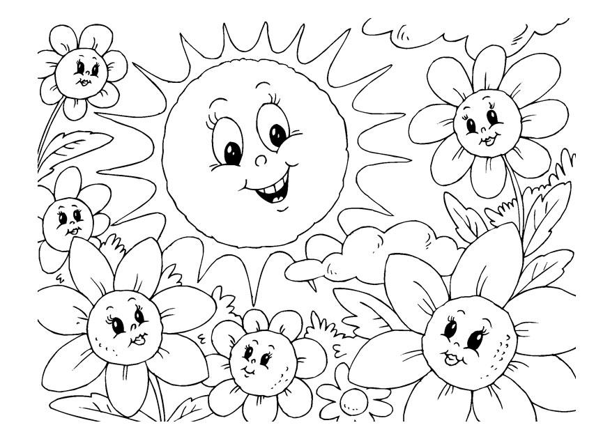 sommar Målarbild sommar