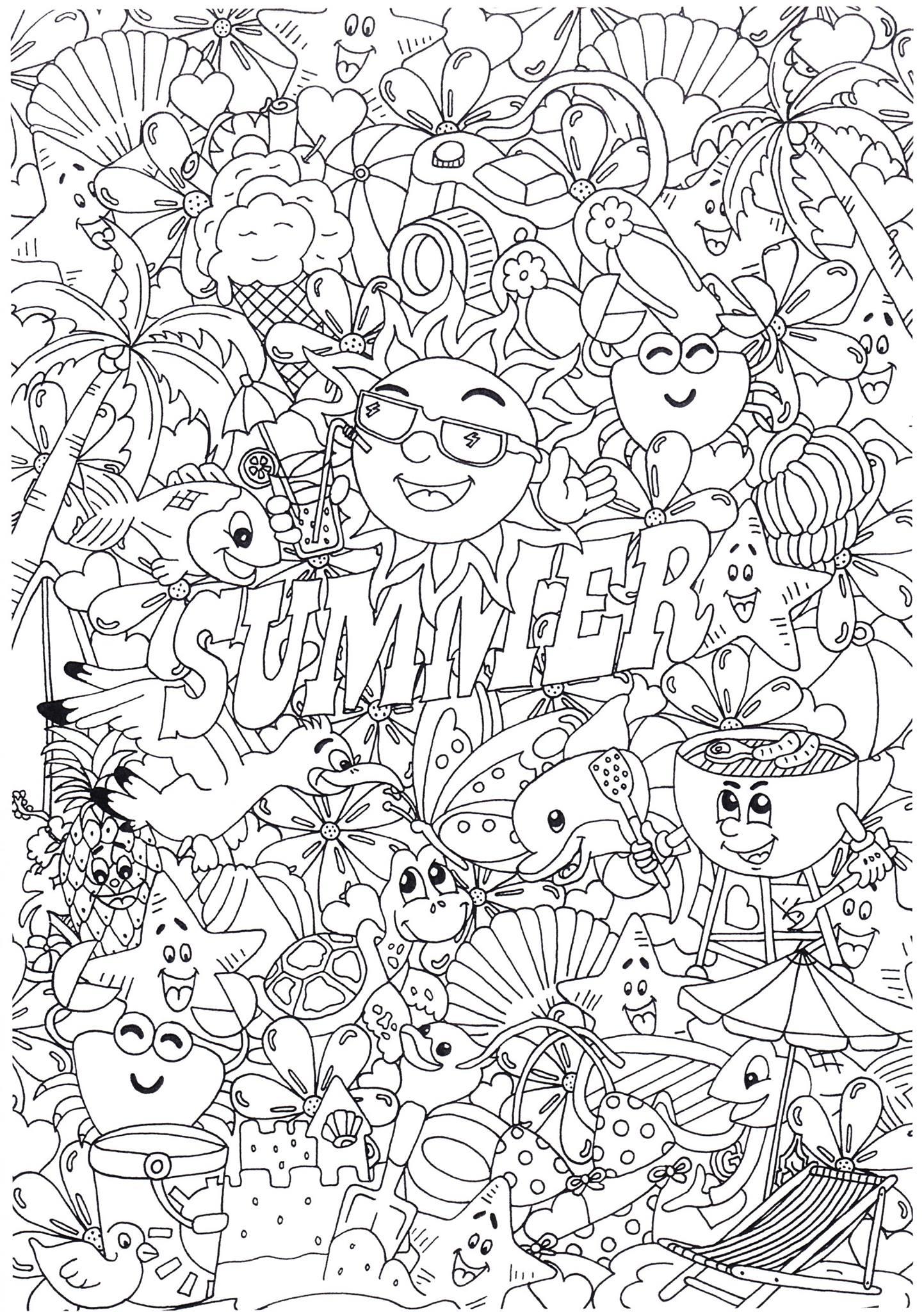sommar Målarbild sommar