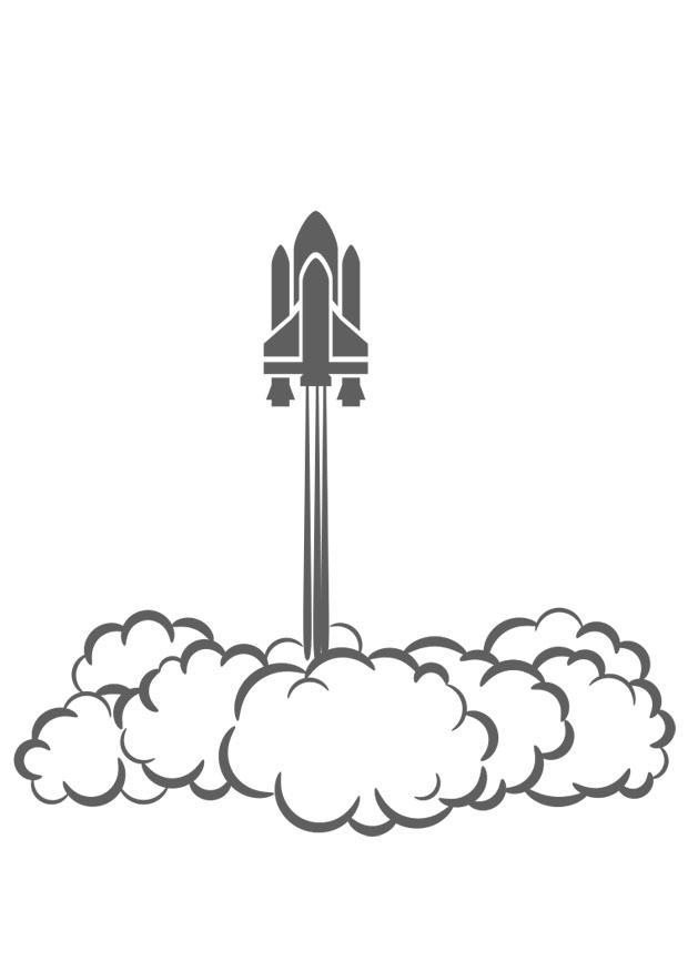 space shuttle - rymdfA¤rja Målarbild space shuttle - rymdfA¤rja