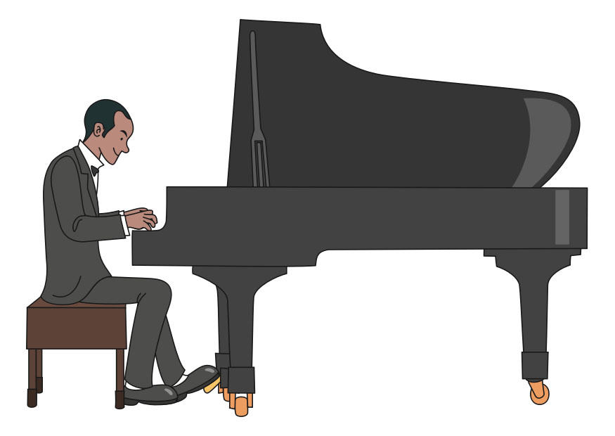 spela piano bild spela piano