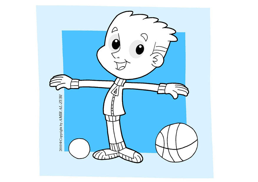 sporta Målarbild sporta