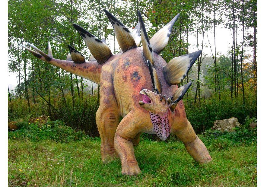 stegosaurus replik Foto stegosaurus replik