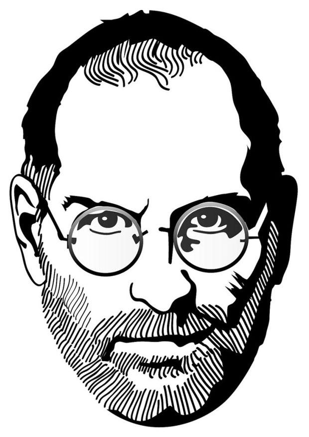 steve jobs Målarbild steve jobs
