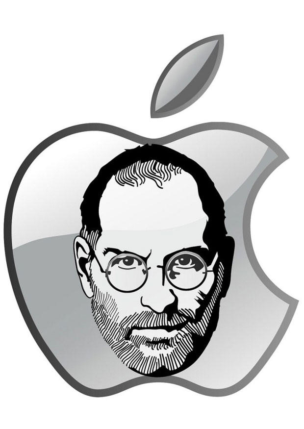 steve jobs - apple Målarbild steve jobs - apple