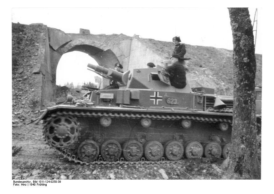 Foto stridsvagn i frankrike