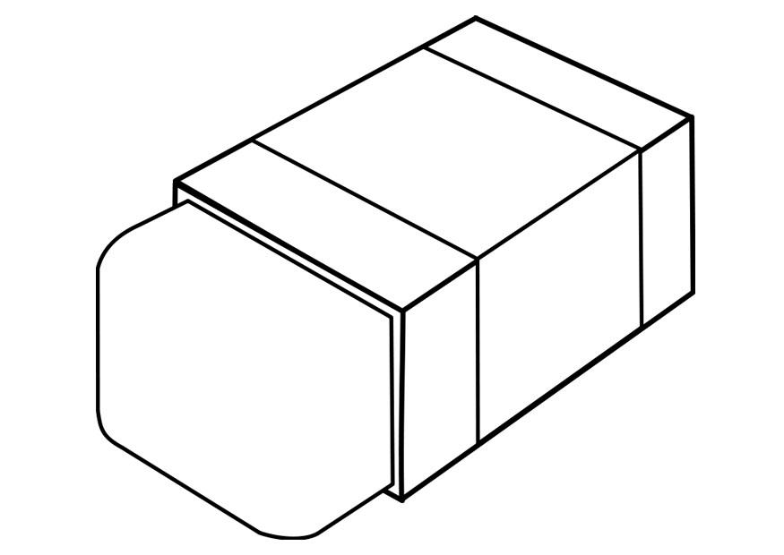suddgummi Målarbild suddgummi