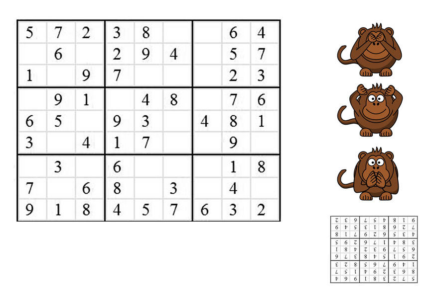 bild sudoku - apor