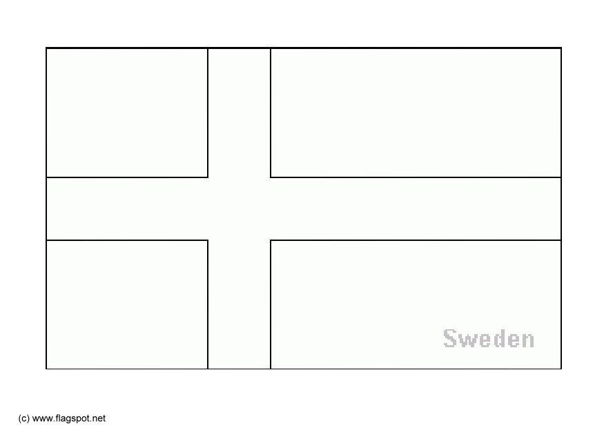 sverige Målarbild sverige