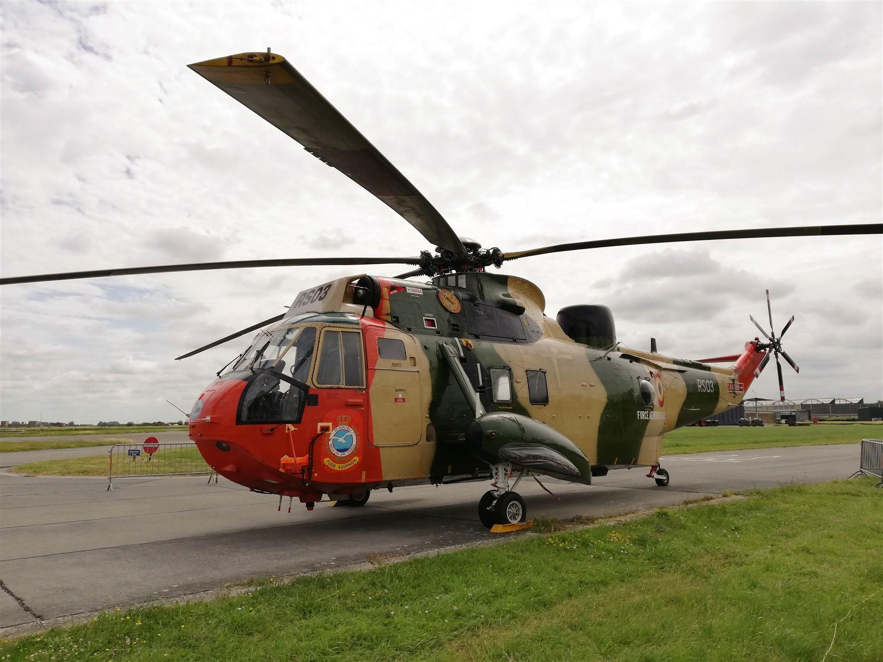Foto talande helikopter
