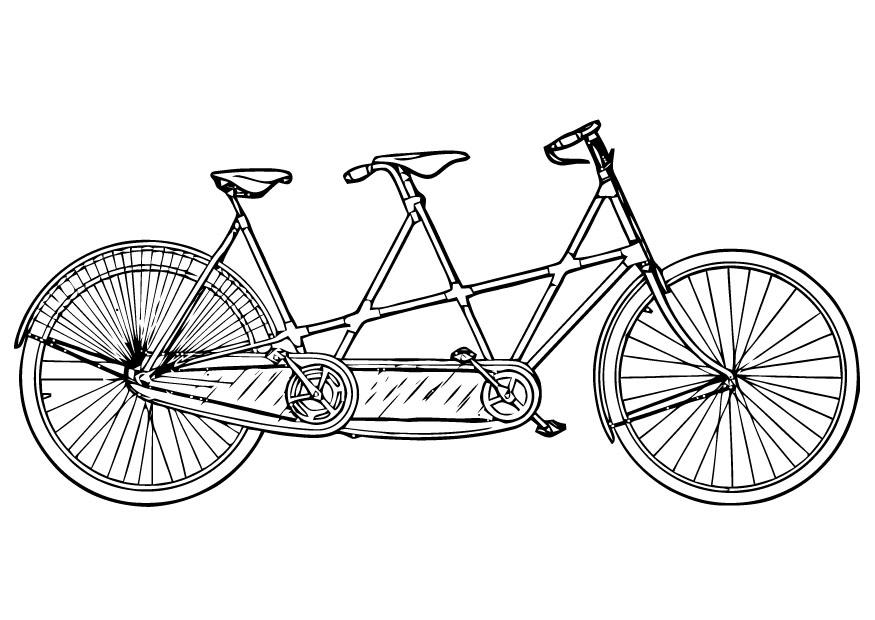 Målarbild tandem