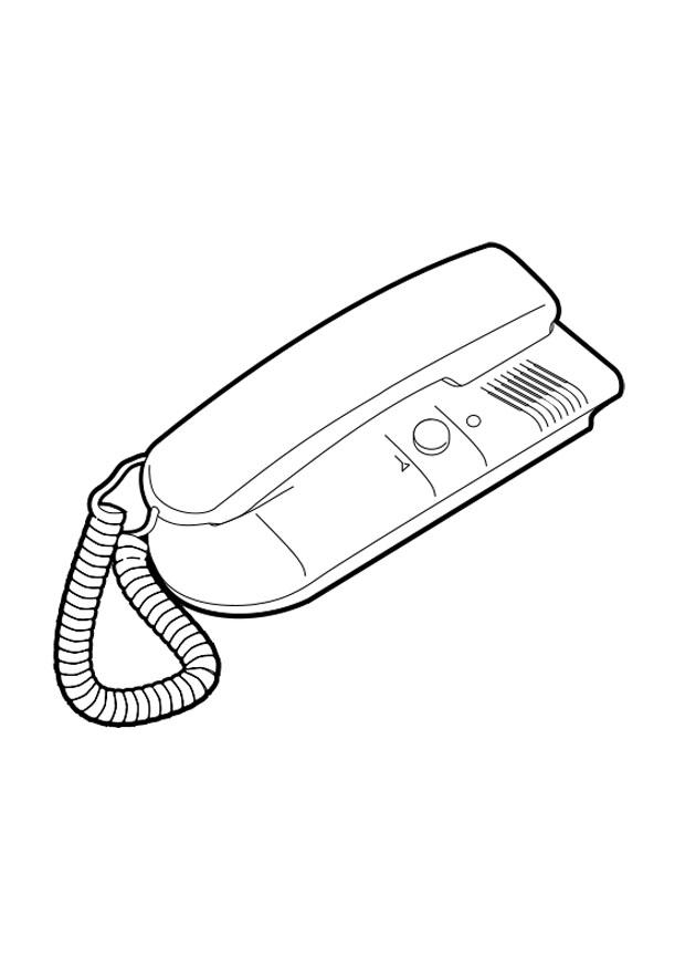 telefon Målarbild telefon