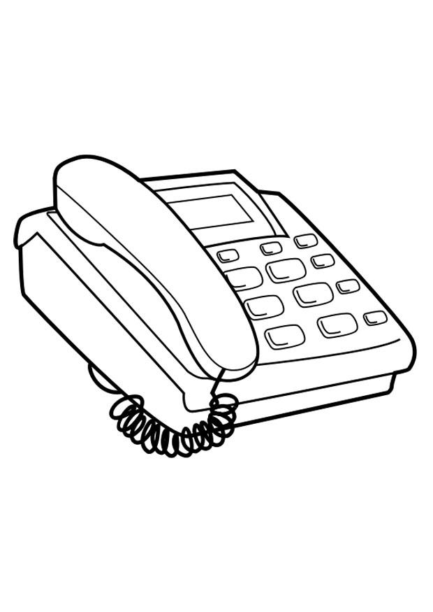telefon Målarbild telefon
