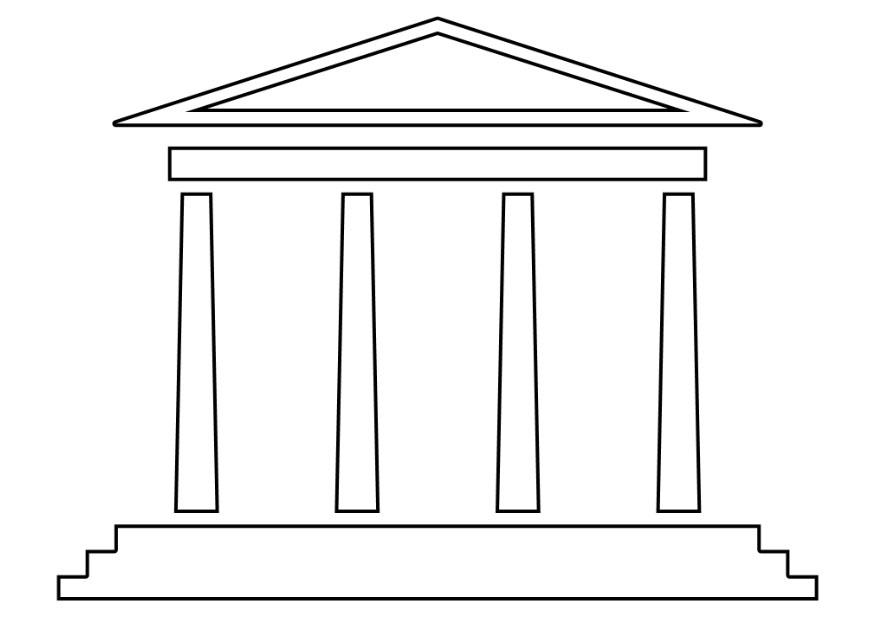 Målarbild tempel