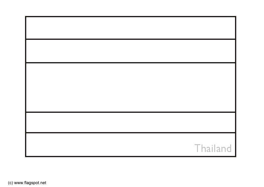 thailand Målarbild thailand