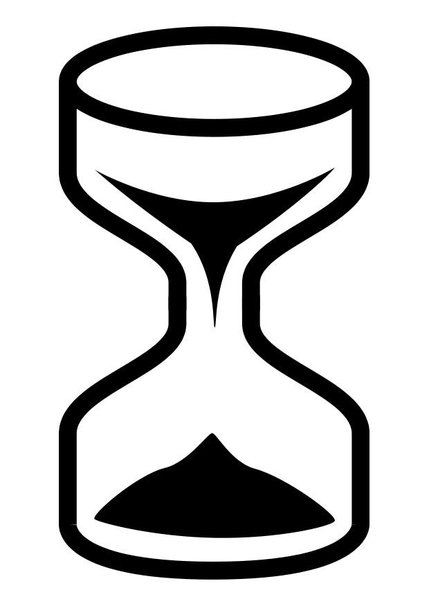 timglas Målarbild timglas