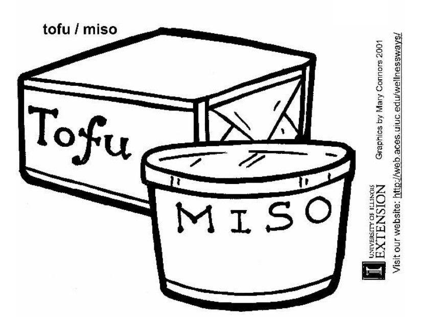 tofu Målarbild tofu