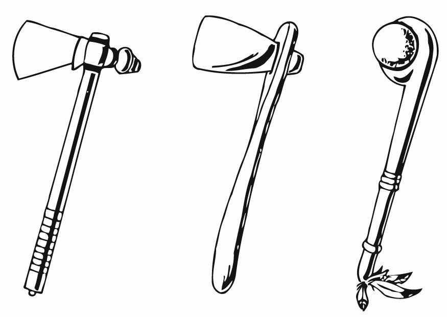 tomahawk Målarbild tomahawk