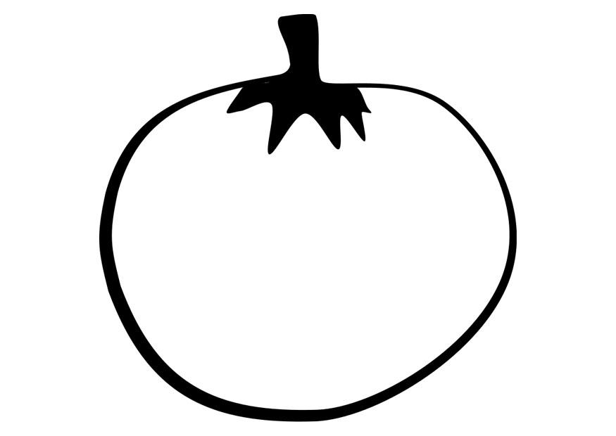 tomat Målarbild tomat