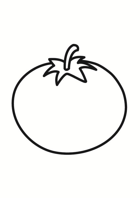 tomat Målarbild tomat