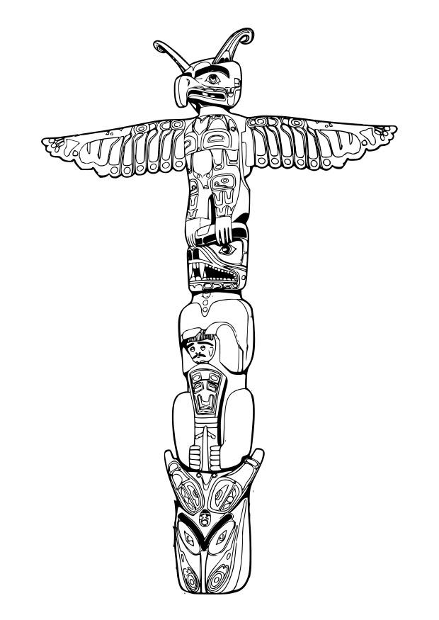 totem Målarbild totem