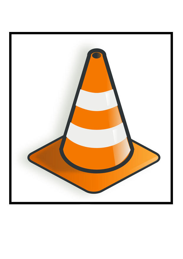 trafik kon bild trafik kon