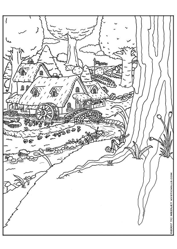 trollby Målarbild trollby