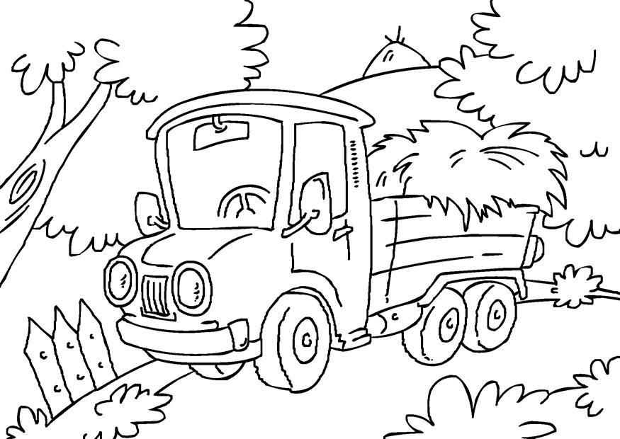 truck Målarbild truck